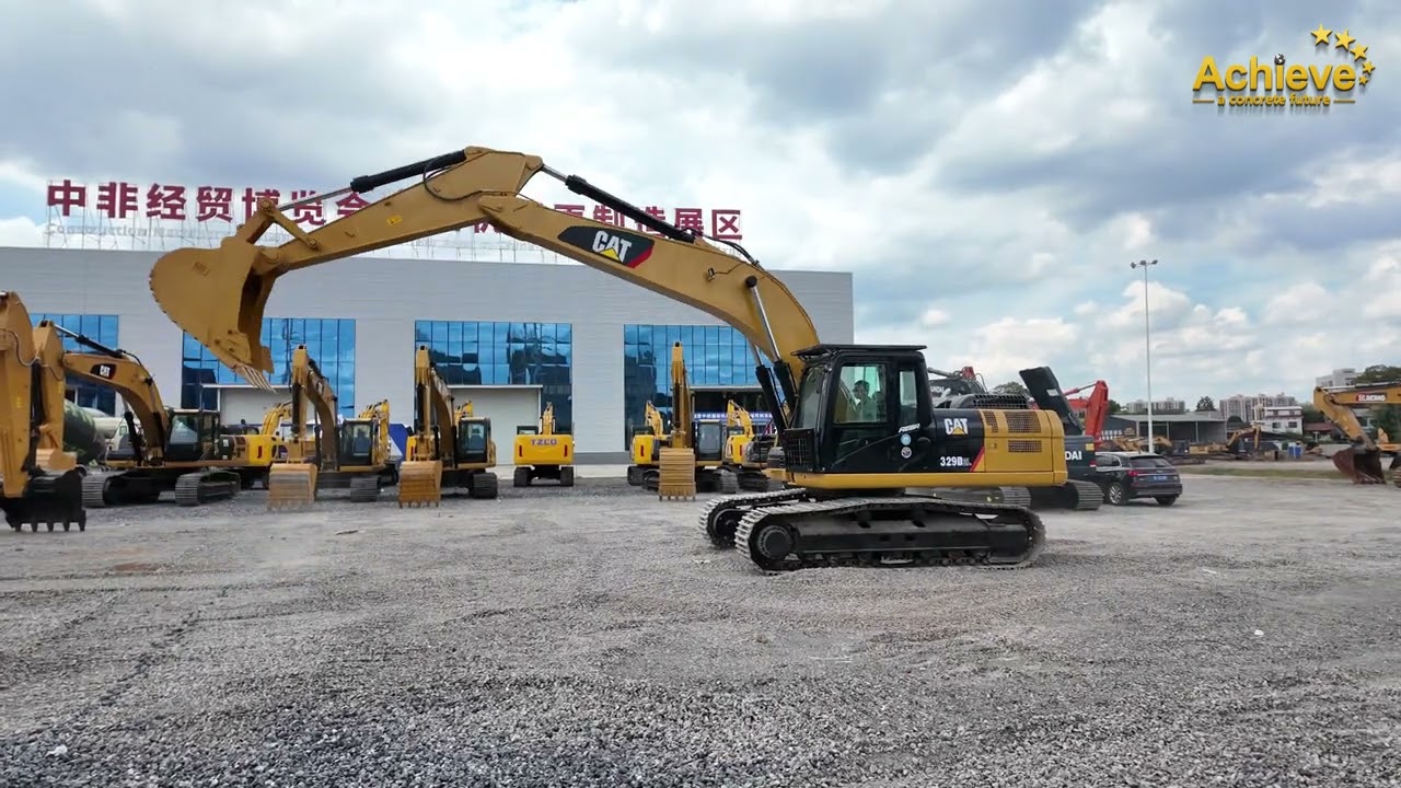 CAT 329D Excavator ready stock 【ACHIEVE】