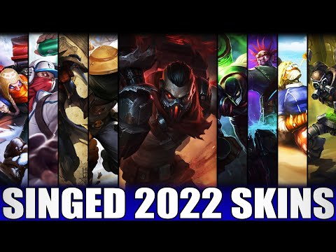 ALL SINGED SKINS 2022 | Including Resistance Singed
