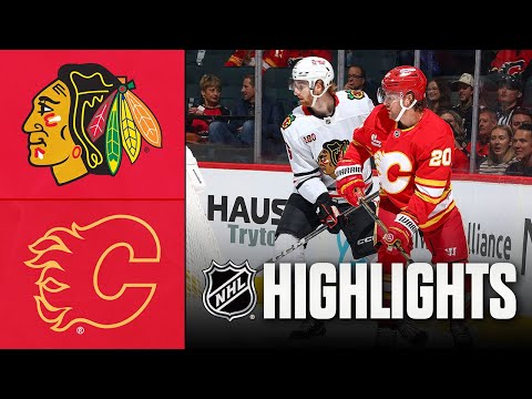 NHL Highlights | Blackhawks vs. Flames | November 07, 2025
