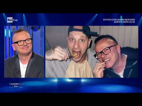 Gigi D'Alessio e l'amicizia con Clementino - Domenica In  02/06/2024