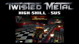 Twisted Metal - 5v5 | =eX= vs. All | Subway Survival | Jan. 27, 2014