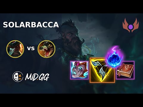 MID.GG: [ solarbacca ] Gangplank TOP vs Renekton | EUW MASTER | LOL Season 2025