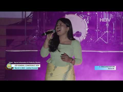 C. Vanlalroluahtumi | Diamond Jubilee Concert