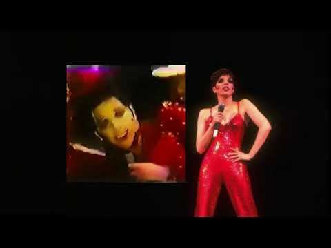 Liza Minnelli promoting The Act Broadway musical in a vintage TV commercial still