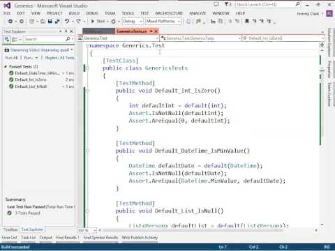 JeremyBytes - C# Generics - Part 5: Generic Constraints & "default"