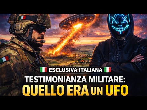 🇮🇹ESCLUSIVA🇮🇹MILITARE ITALIANO: ERA UN UFO!#UFO#UAP#Bolide