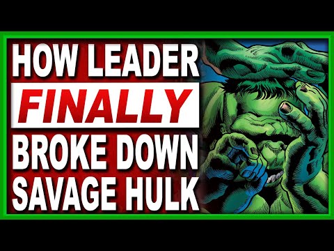 Immortal Hulk: How The Leader FINALLY Broke The Savage Hulk!