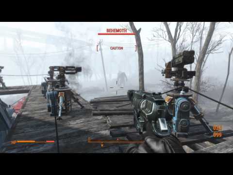 Fallout 4 Behemoth Attacks Settlement