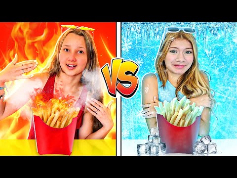 DESAFIO QUENTE VS FRIO - Amanda Nathanry  Ft. Kathlyn Show