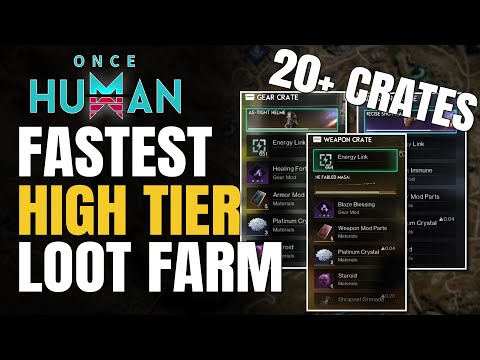 The BEST and FASTEST End Game Loot Farm in Once Human