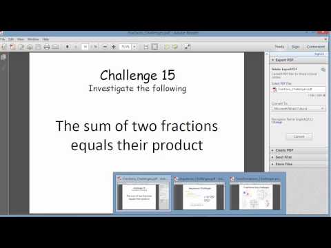 Maths ROTW 42 - Differentiated Maths Challenges