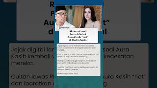Melihat Kembali Jejak Digital Ridwan Kamil yang Pernah Berikan Apresiasi Visual pada Aura Kasih