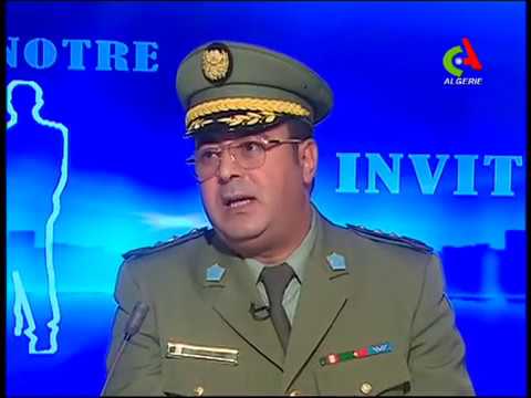Notre Invité reçoit Colonel Bbelaid Fouad representant de la direction du Service National.