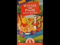 Opening To Winnie The Pooh Sharing And Caring UK VHS 1995
