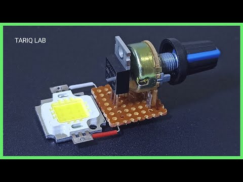 How To Make 12V LED Dimmer Circuit | LED Controller
