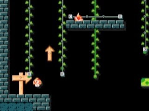 Donkey Kong Jr. ⚡️ by Diego ⚡️ SUPER MARIO MAKER Raw GAMEPLAY