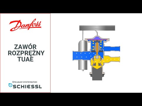 Danfoss, Termostatyczny zawór rozprężny TUAE - zdjęcie