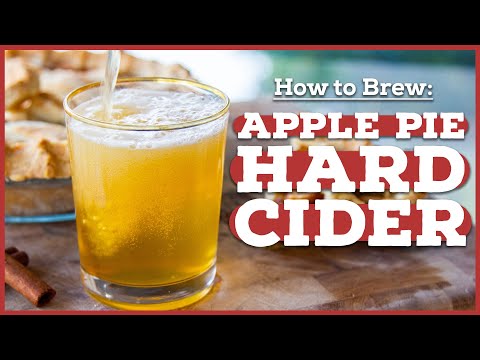 APPLE PIE HARD CIDER [How to Make Cider at Home] 🍎🥧