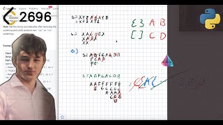 YouTube video 'Leetcode 2696. Minimum String Length After Removing Substrings'