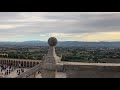 Assisi Italy Panorama And Sound Of Church Bells St Francis Festival 2019