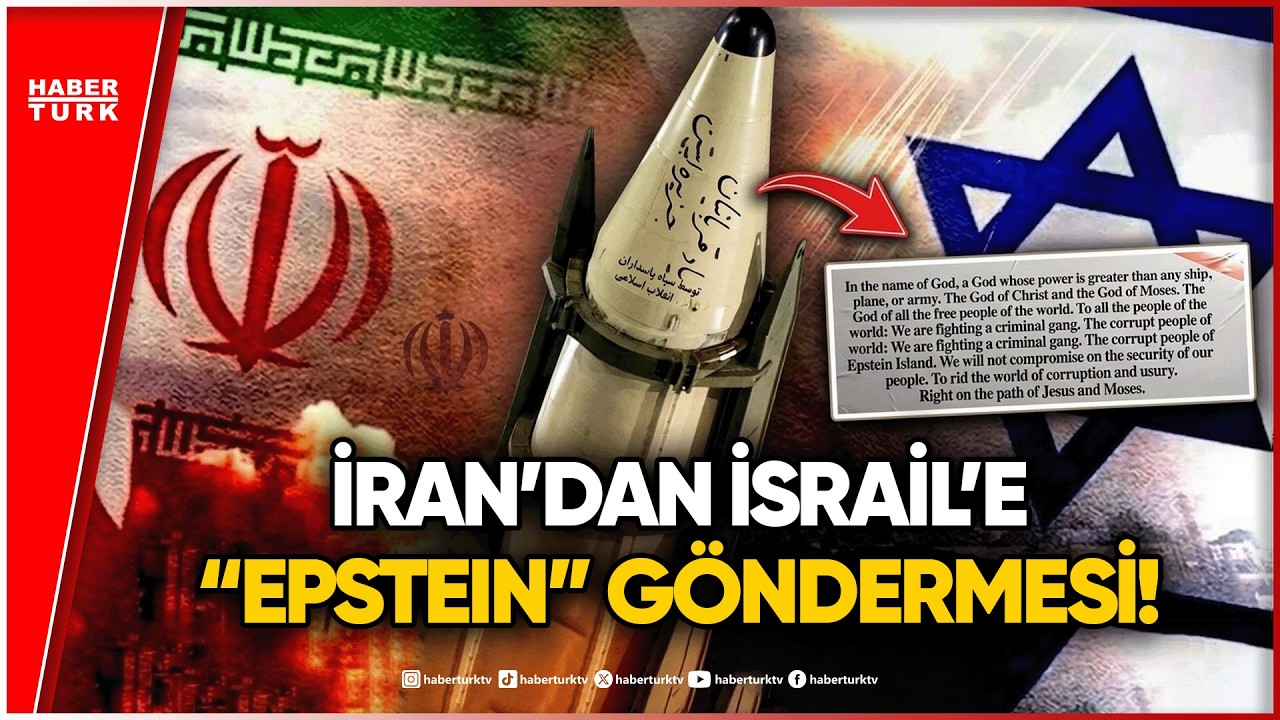 İran’dan Şok Epstein Göndermesi! O Yazı Olay Oldu