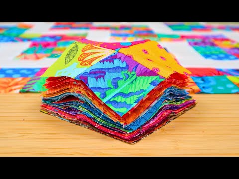 The Simple Quilt Pattern That Always Turns Out Amazing! (Even with ugly fabrics)