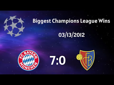 Bayern Munich vs FC Basel  -03/13/2012-  Biggest Champions League Wins