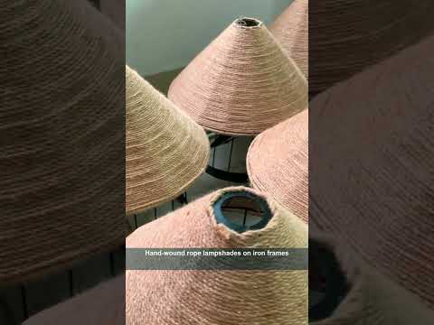 Abaca Rope Chandelier Factory: Bulk Ready Now