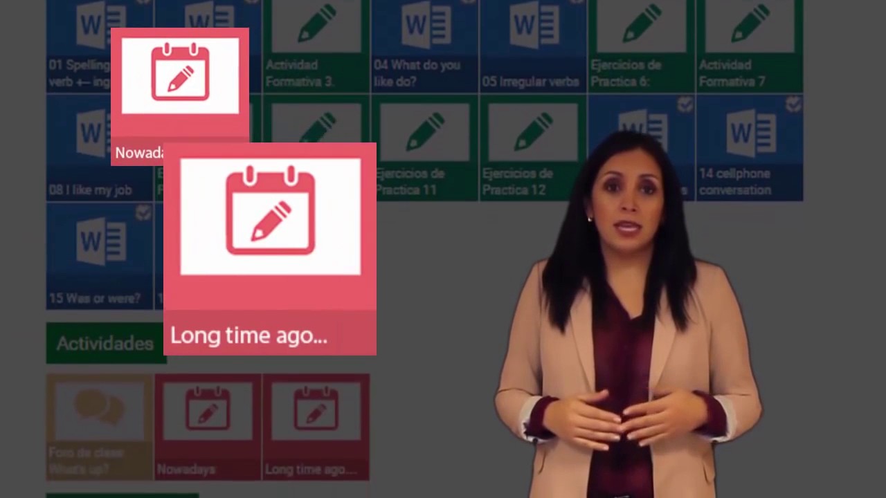 G8. Módulo 7.  Semana 1.  Hechos en el presente y pasado.