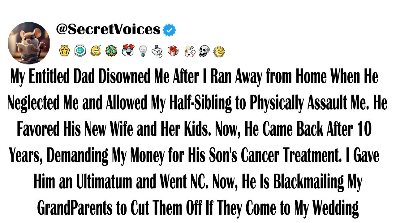 My Entitled Dad Disowned Me After I Ran Away from Home When He Neglected Me and Allowed My Half-S...