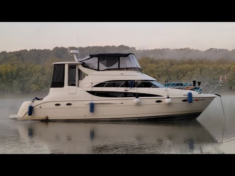Meridian 459 Cockpit Motor Yacht video