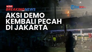 BREAKING NEWS: Demo Kembali Pecah di DPR dan Mako Brimob Kwitang, Polisi TembakkanGasAirMata