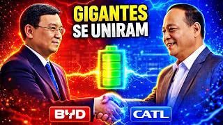 BYD e CATL Se Unem Para Criar Bateria Revolucionária (E Não é Lítio)