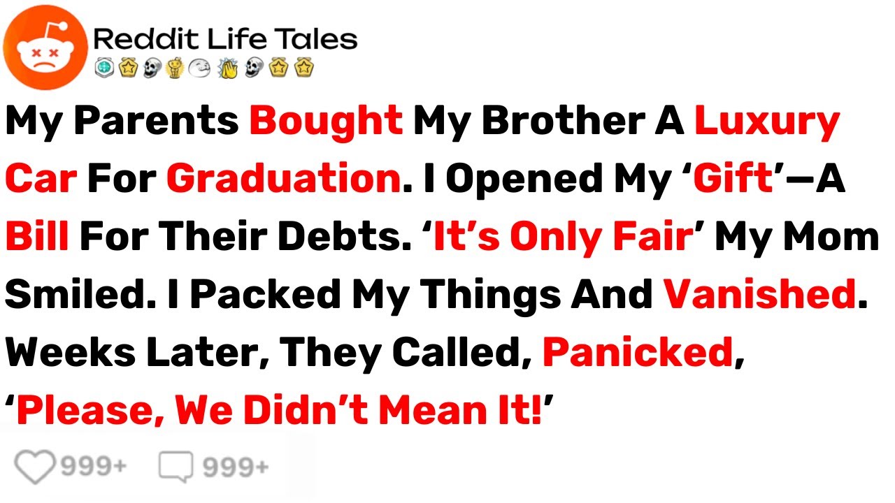 My Parents Bought My Brother A Luxury Car For Graduation, Then I Opened My ‘Gift’.. - Reddit Stories