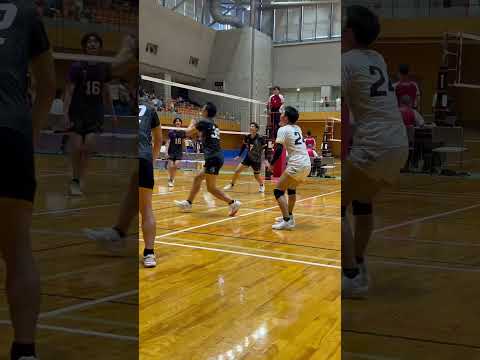 天皇杯 JVA全日本バレーボール選手権大会   東海ブロックラウンド 第1回戦vs 総政会（愛知県）
