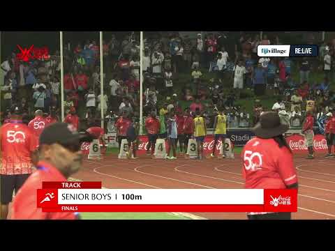 Senior Boys 100m Final