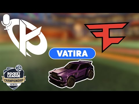 Vatira. RLCS POV #193 - Karmine Corp vs FaZe Clan - G4 - Grand Final - Winter Major + commentary