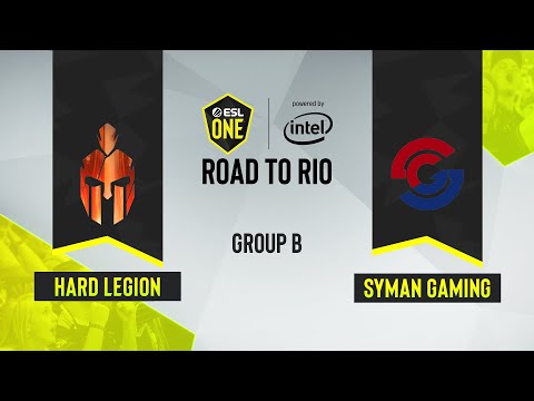 CS:GO - Syman Gaming vs. Hard Legion Esports [Dust2] Map 2 - ESL One Road to Rio - Group B - CIS