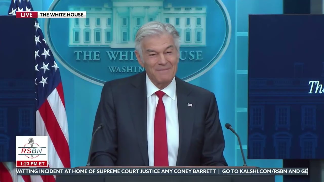 FULL EVENT: CMS Admin Dr. Mehmet Oz Holds a Healthcare Focused Press Briefing - 06/02/26