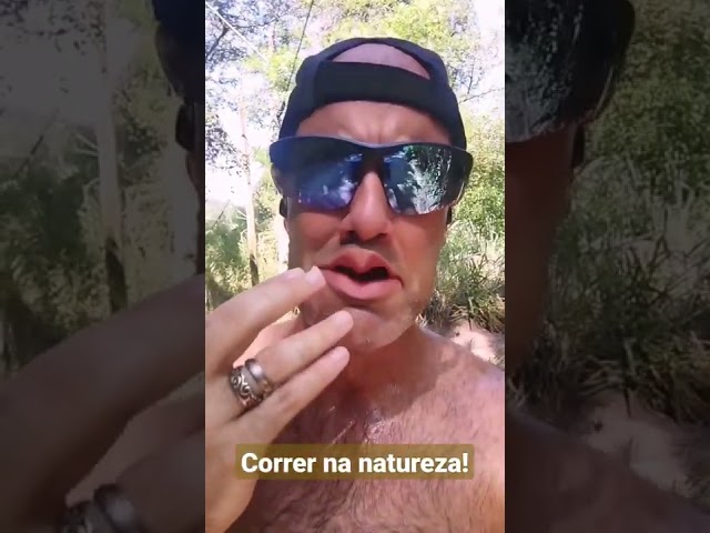 Correr na natureza tem dessas...
