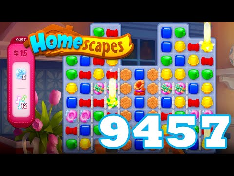 Homescapes Level 9457 HD | 3 - match puzzle game | Gameplay Walkthrough | android | GameGo Game IOS