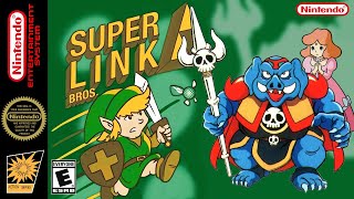 Super Link Bros. - SMB1 Hack [NES] Longplay
