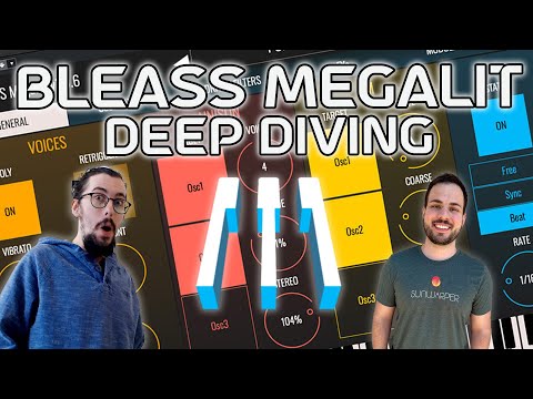 Bleass Audio Megalit Deep Dive and Sound Demo | NEW WAVETABLE SYNTH