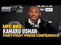UFC 251: Kamaru Usman Post-Fight Press Conference - MMA Fighting