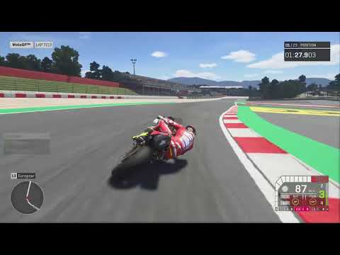 MotoGP19 Career Mode Ducati Team season 2 Catalunya RACE
