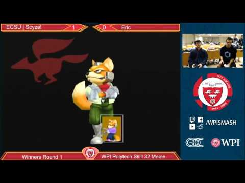 WPI PTS 32 - Scyzel (Fox) vs Eric (Blue Fox) - Melee - WR1