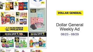 Dollar General Weekly Ad 08/23 - 08/29