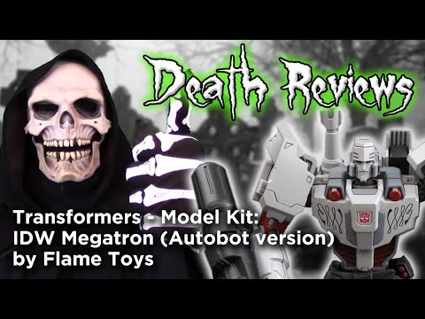 Death Reviews: Megatron - IDW (Autobot version) Flame Toys Model Kit