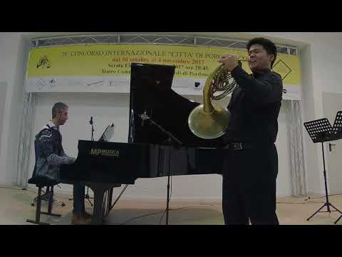 Zeng Yun (Cina) - Nino Rota: Ballata per corno e orchestra "Castel del Monte" (1974)