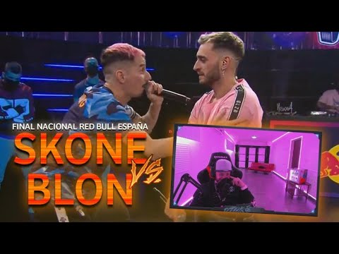 DTOKE REACCIONA A SKONE vs BLON - Final | Red Bull España 2020